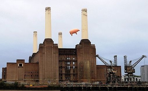 У Лондоні продається дизель генератор електростанція, що прикрасила альбом Pink Флойд