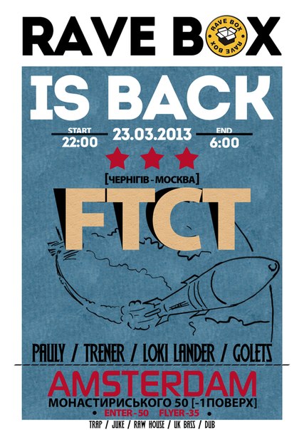 IS BACK FTCT