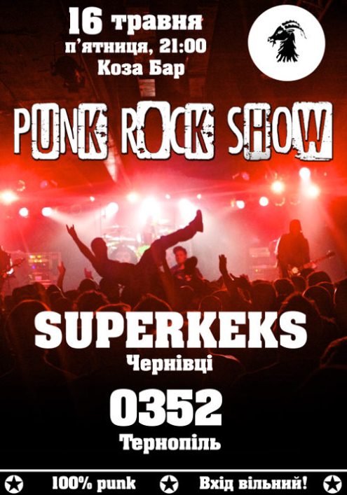 Punk Rock Show: Superkeks & 0352