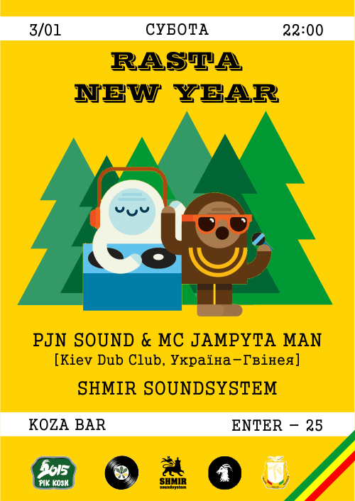 Rasta New Year: PJN Sound & MC Jampyta Man